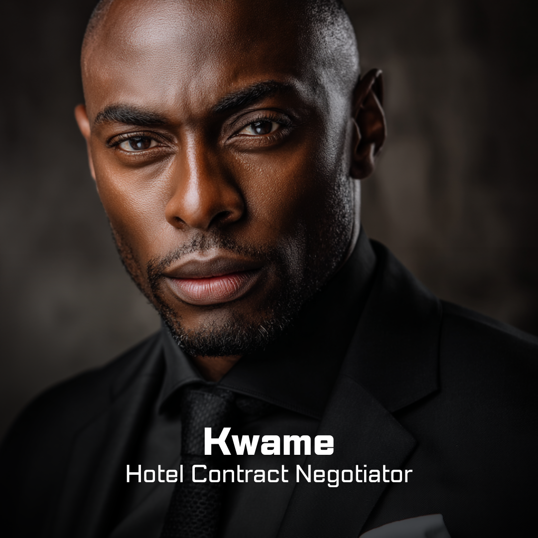 Kwame - The Hotel Contract Negotiator: Your Custom AI Agent