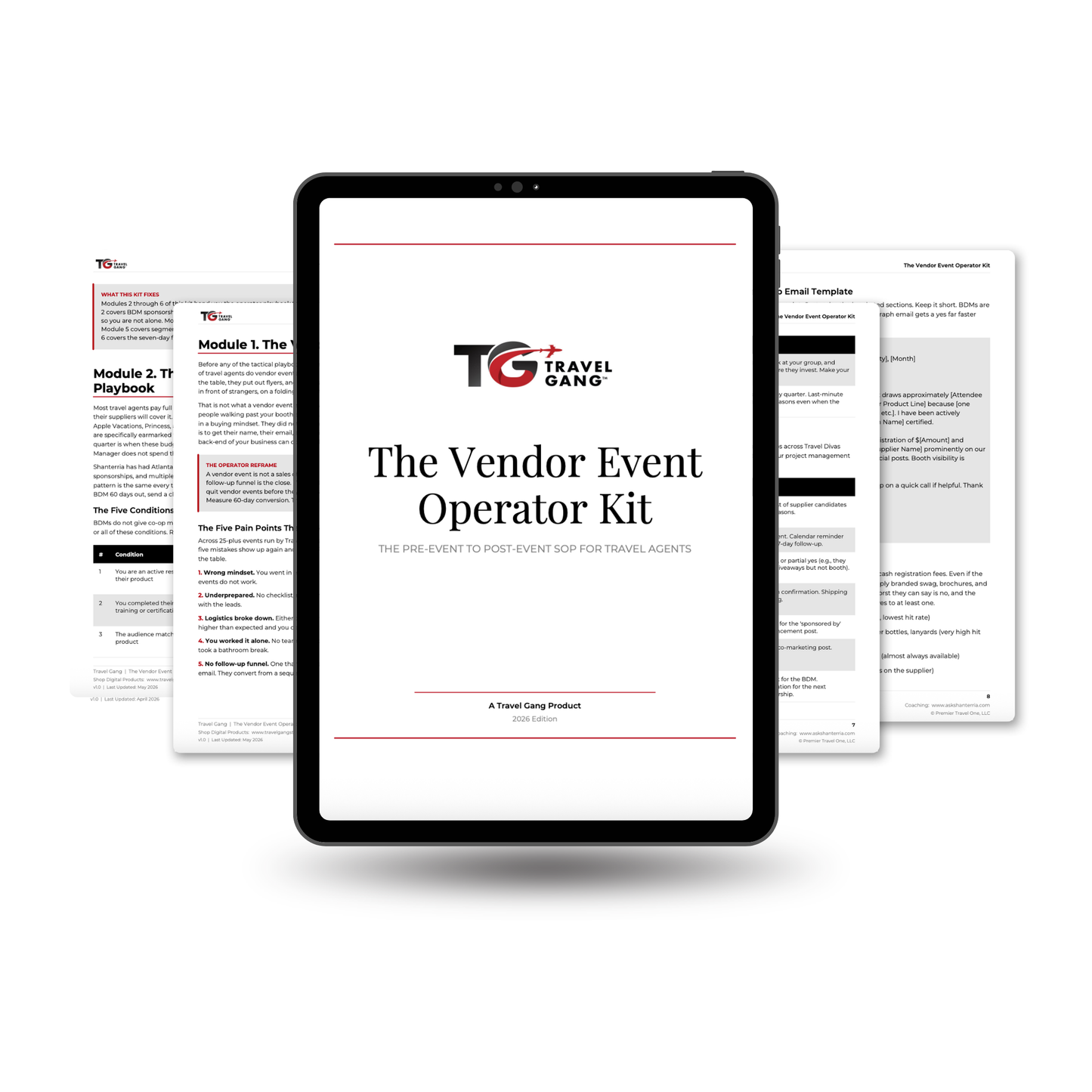 The Vendor Event Operator Kit: The Pre-Event to Post-Event SOP for Travel Agents
