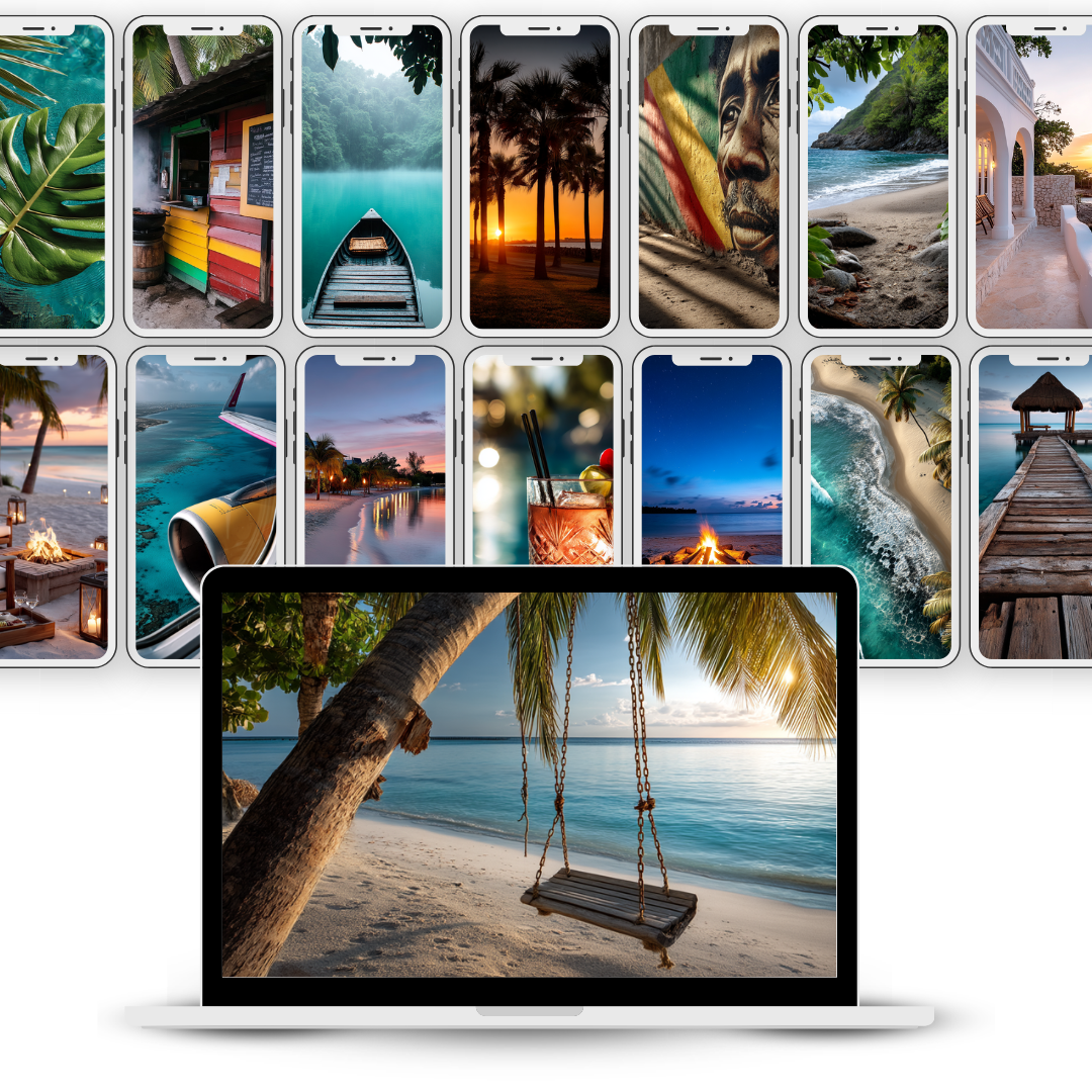 Jamaica Destination Vault - AI Images for Travel Agents