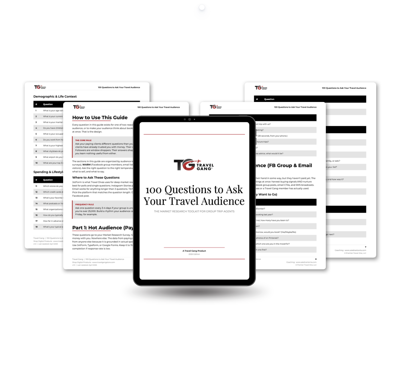 100 Questions to Ask Your Travel Audience