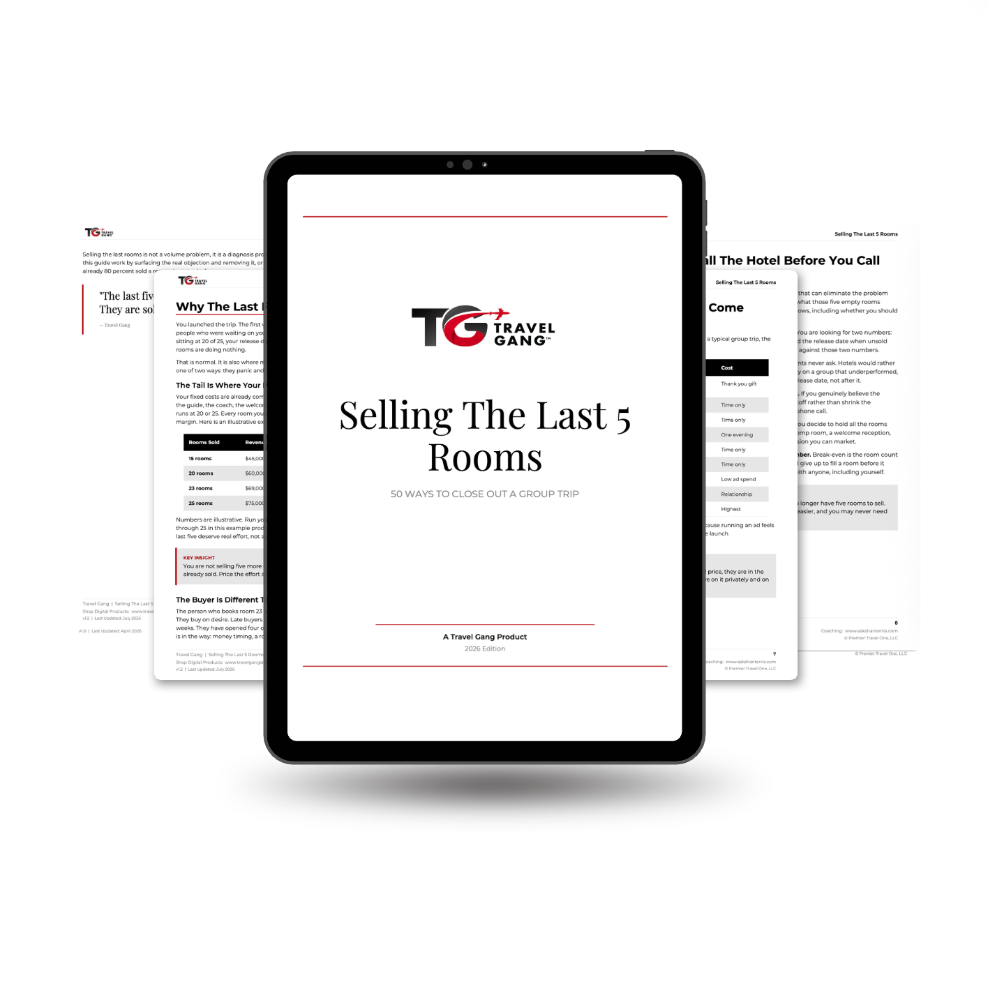 Selling The Last 5 Rooms: 50 Ways To Close Out A Group Trip