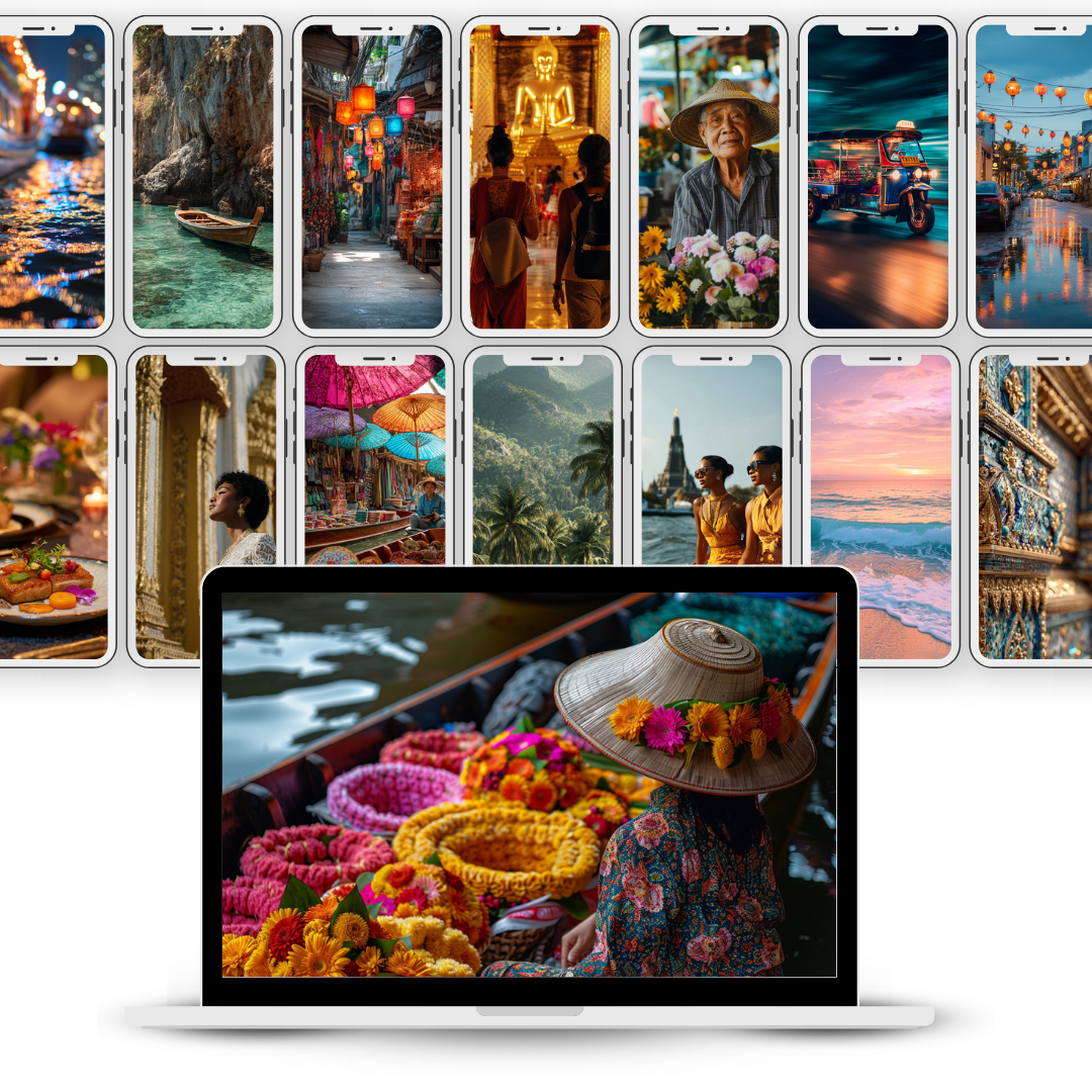 Thailand Destination Vault - AI Images for Travel Agents