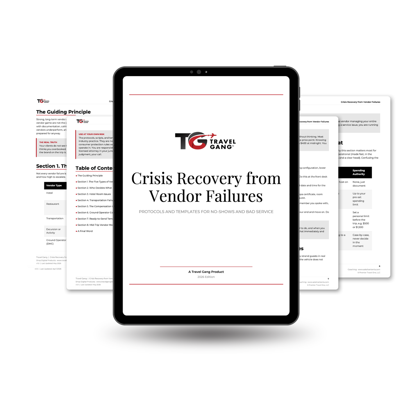 Crisis Recovery from Vendor Failures: Protocols and Templates for No-Shows and Bad Service