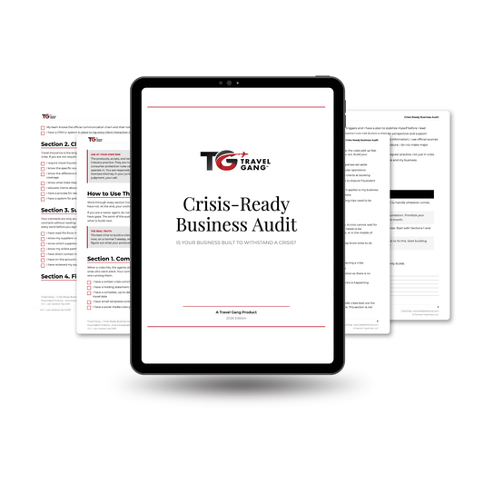 Crisis-Ready Business Audit: Is Your Travel Business Built to Withstand a Crisis?