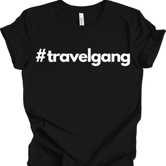 Travel Gang Short Sleeve Shirt Black