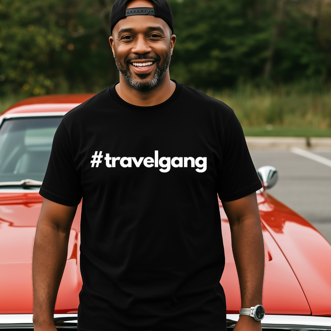 Travel Gang Short Sleeve Shirt Black