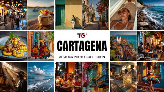 AI Stock Photo Collection: Cartagena