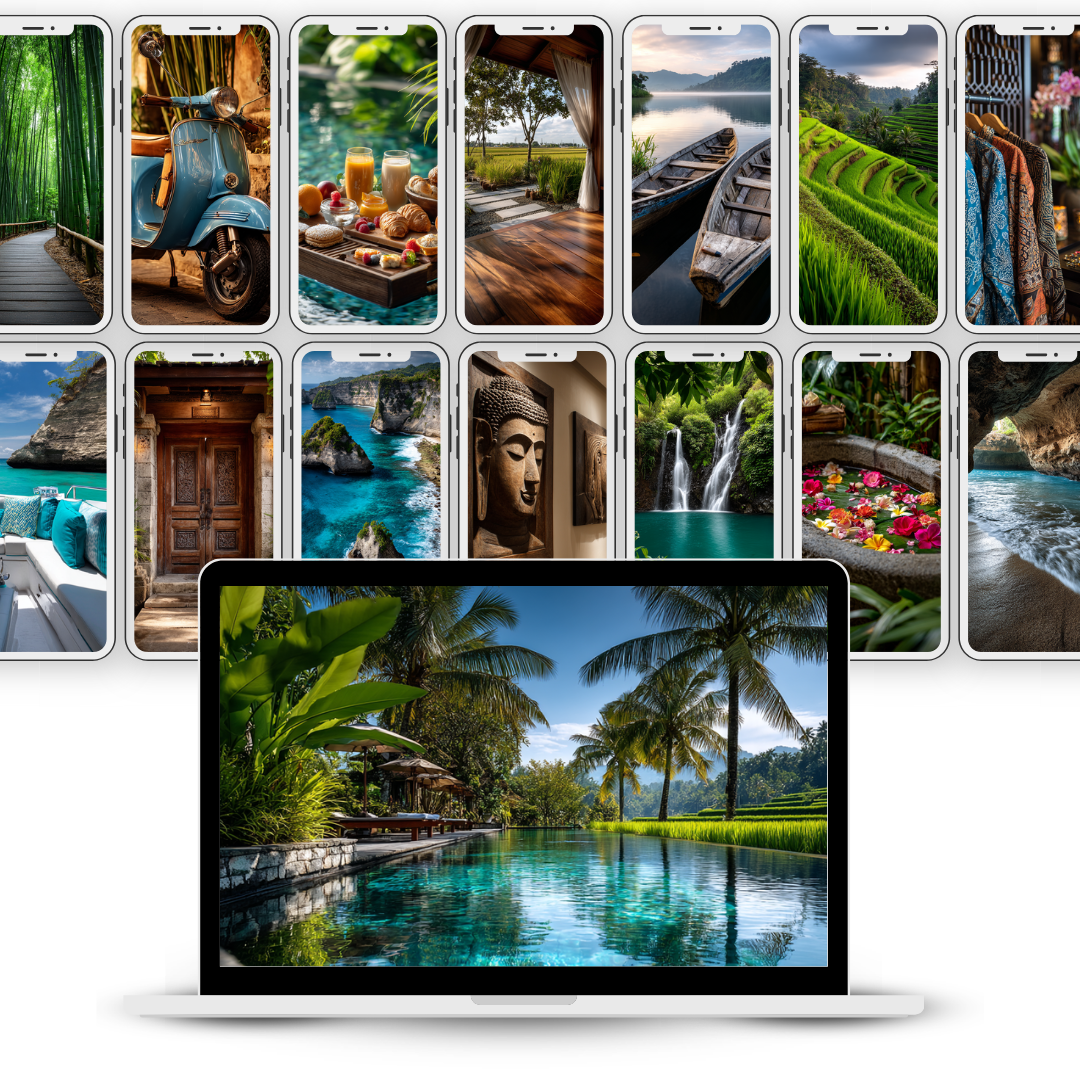 Bali Destination Vault - AI Images for Travel Agents