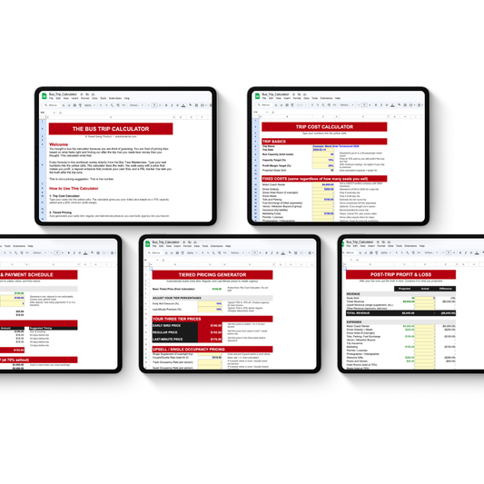 The Bus Trip Calculator: Price Your Next Trip in 10 Minutes (Google Sheets)