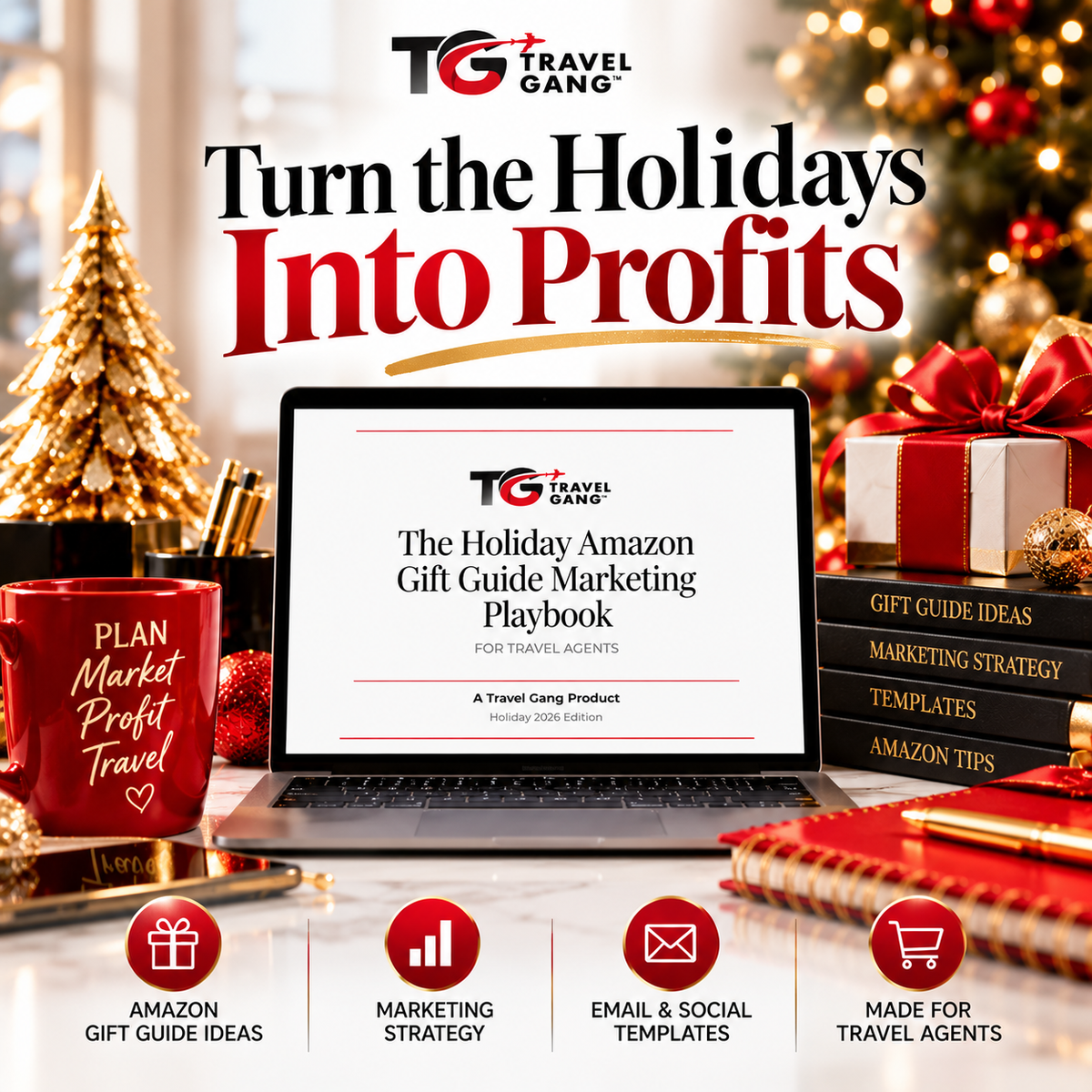 Holiday Amazon Gift Guide Playbook for Travel Agents