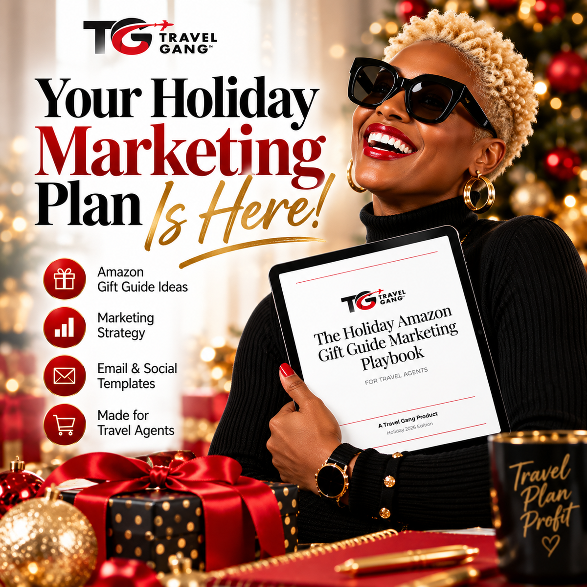 Holiday Amazon Gift Guide Playbook for Travel Agents