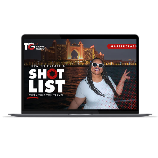 How to Create a Shot List Every Time You Travel Masterclass