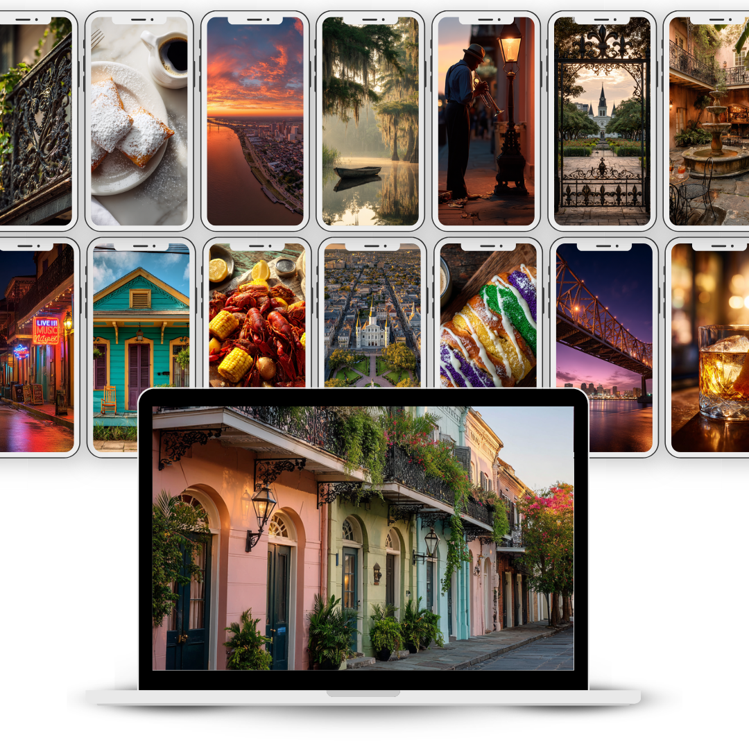 New Orleans Destination Vault - AI Images for Travel Agents