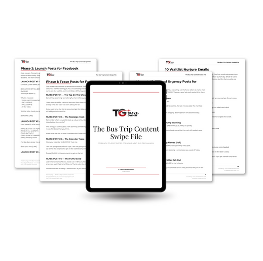 The Bus Trip Content Swipe File