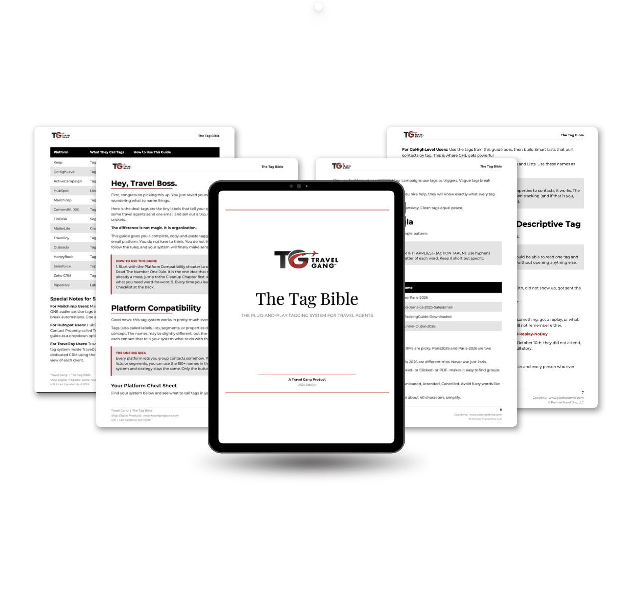 The Tag Bible: The Plug-and-Play Tagging System for Travel Agents