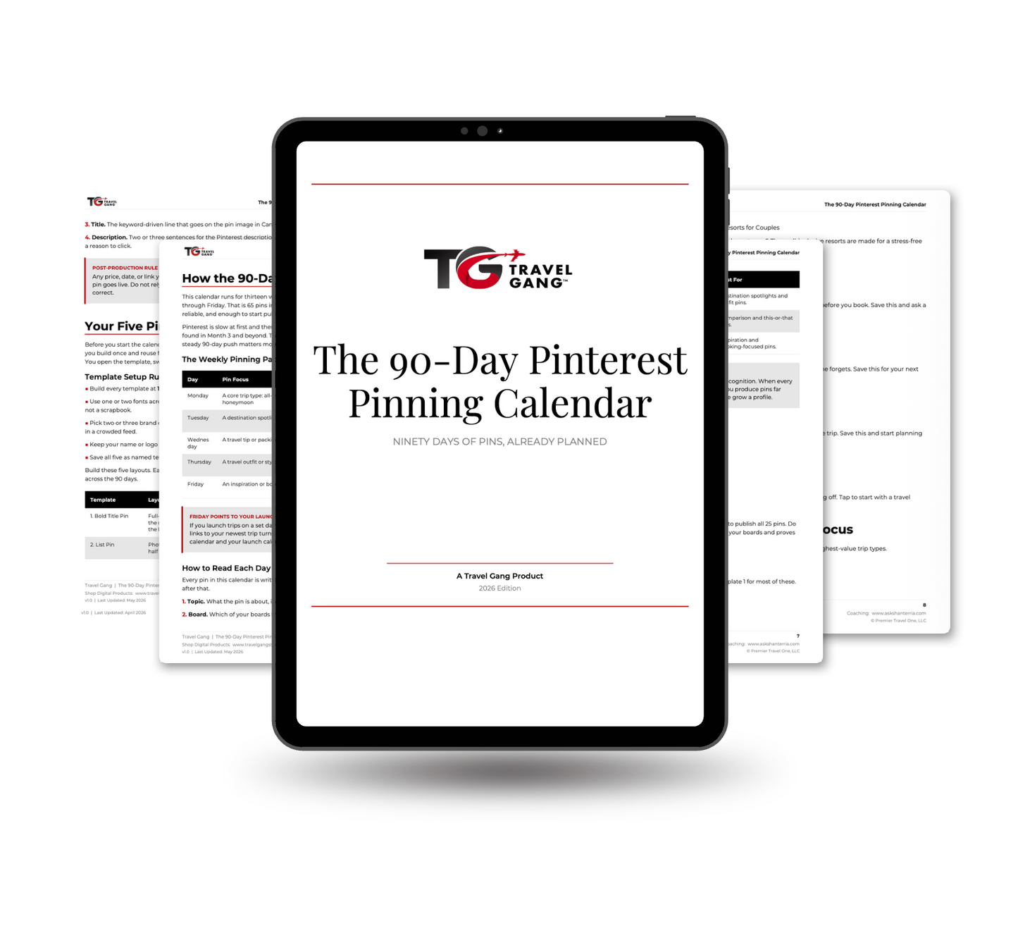 The 90-Day Pinterest Pinning Calendar + Templates — 90 Days of Travel Pins, Already Planned