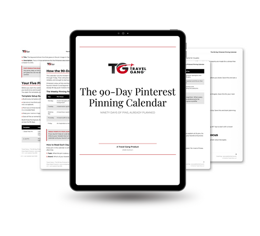 The 90-Day Pinterest Pinning Calendar + Templates — 90 Days of Travel Pins, Already Planned