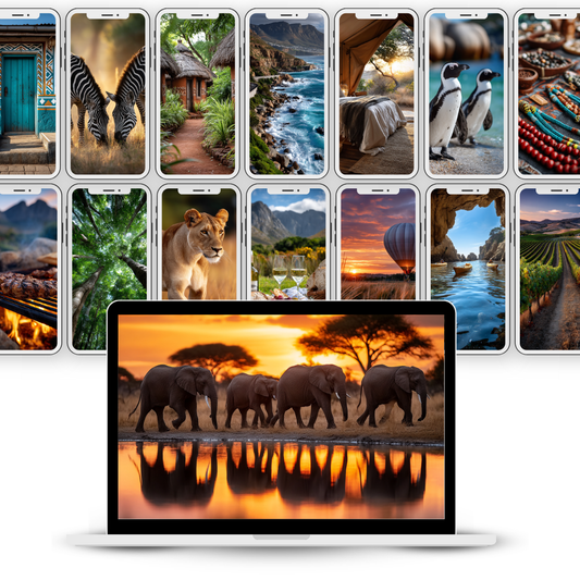 South Africa Destination Vault - AI Images for Travel Agents
