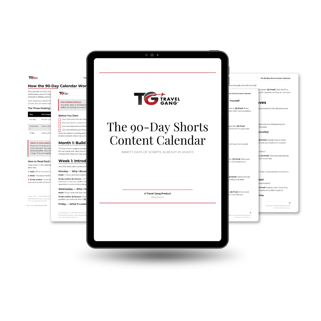 The 90-Day Shorts Content Calendar: 90 Days of Scripts, Already Planned