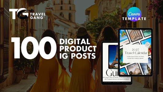 100 Digital Product Instagram Posts