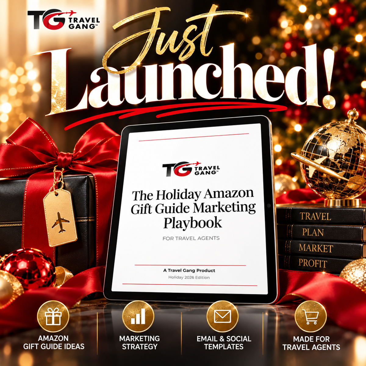 Holiday Amazon Gift Guide Playbook for Travel Agents